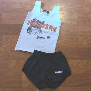 Hooters Destin, Florida uniform set top xs shorts xxs